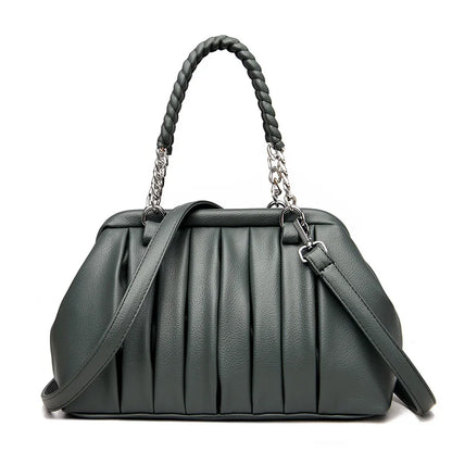 Élanne Pleat Handle Bag
