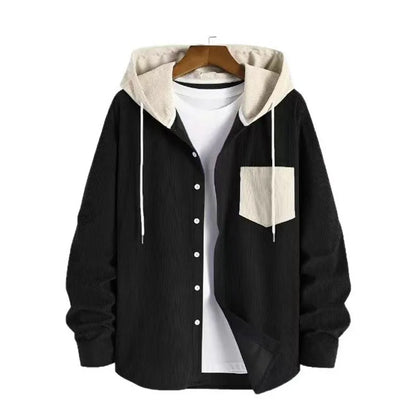 Canyon Cord Hooded Overshirt