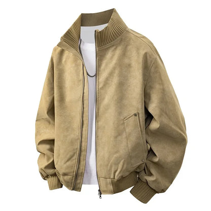 Redwood Suede Bomber