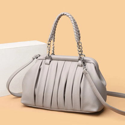 Élanne Pleat Handle Bag