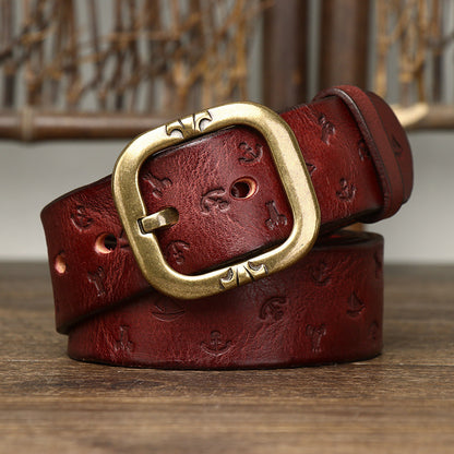 Saddle Creek Leather Belt