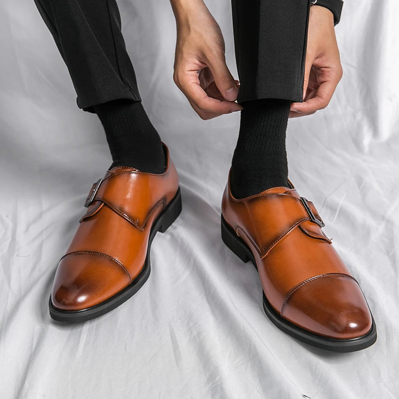 Valen Monk Strap Dress Shoe