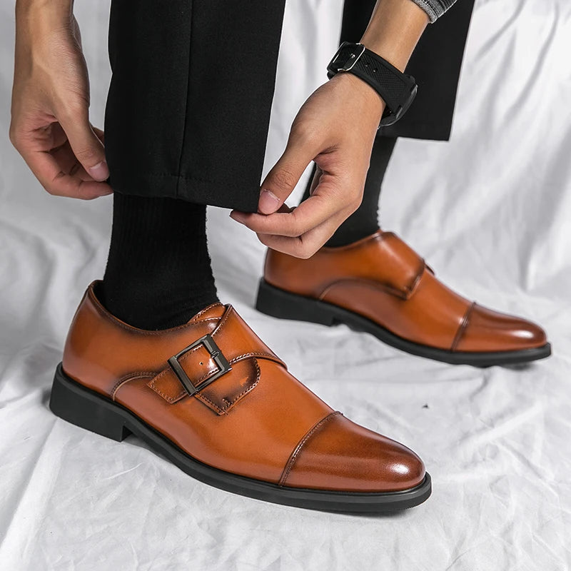 Valen Monk Strap Dress Shoe