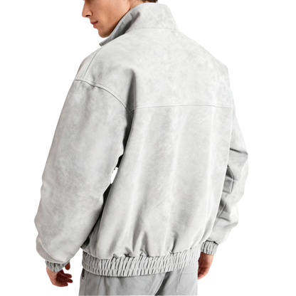 Mercer Suede Flight Jacket