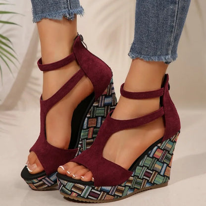 Marbella Platform Wedge Sandal