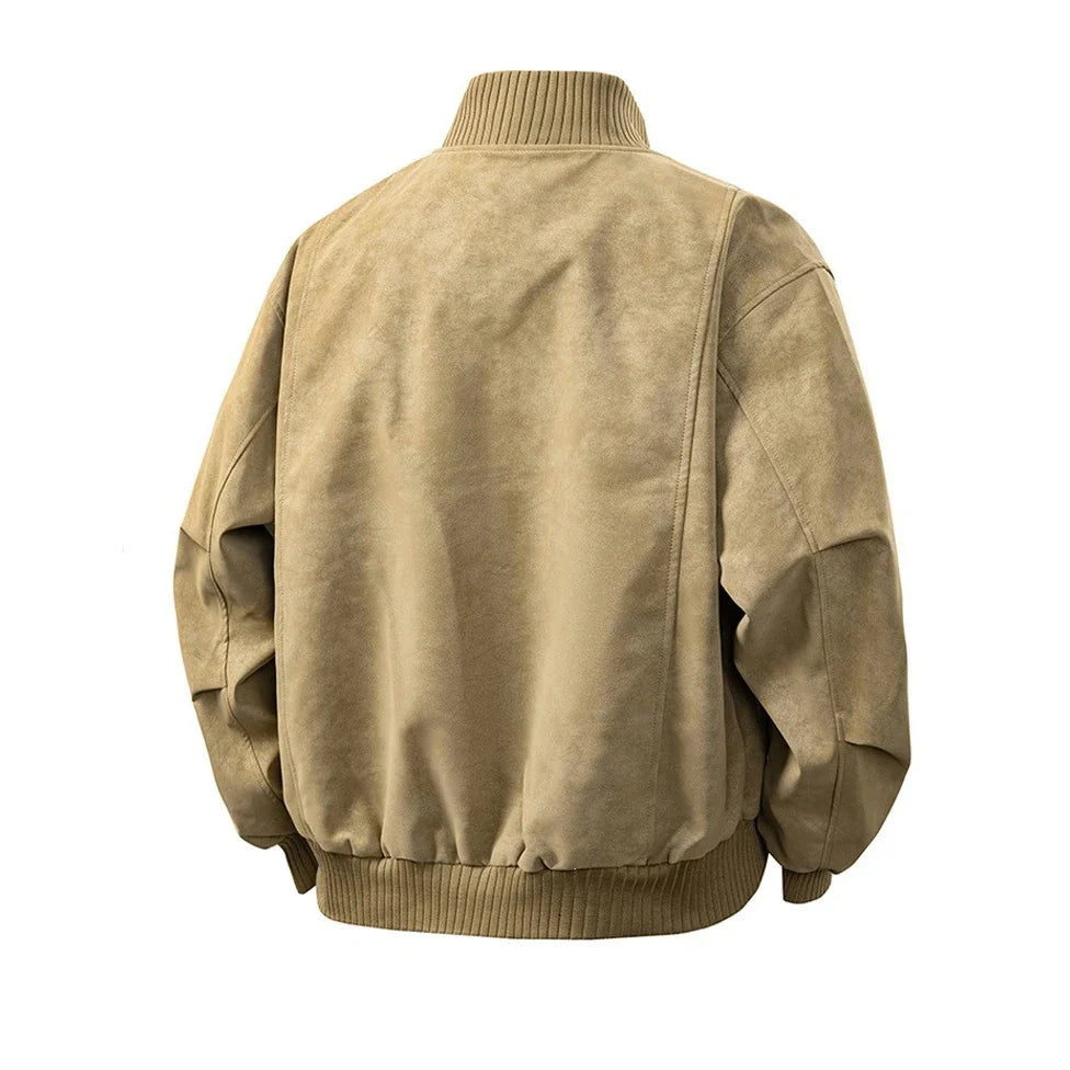 Redwood Suede Bomber