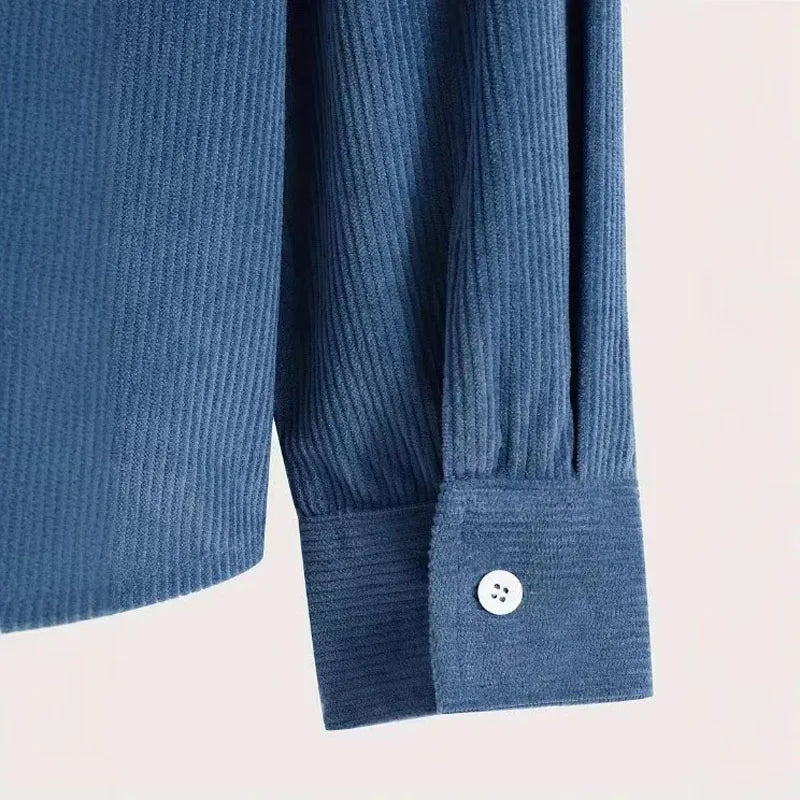 Canyon Cord Hooded Overshirt