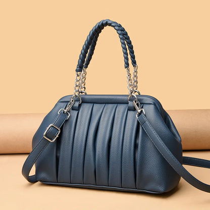 Élanne Pleat Handle Bag
