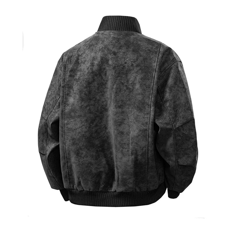 Redwood Suede Bomber