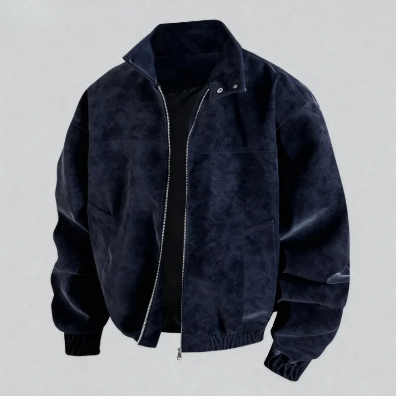 Mercer Suede Flight Jacket