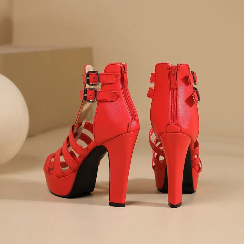 Valentina Gladiator Platforms