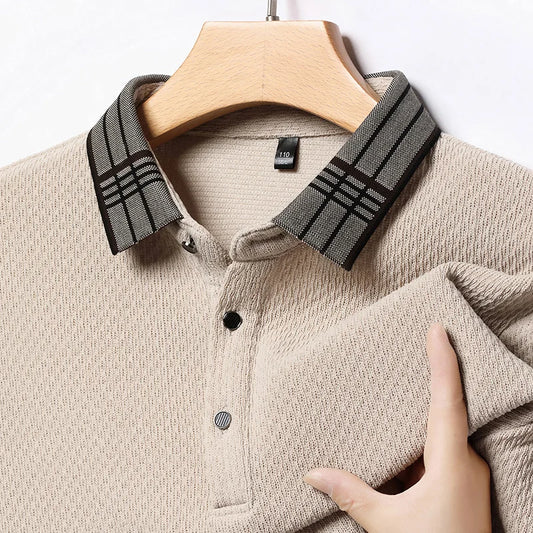 Striped Horizon Polo