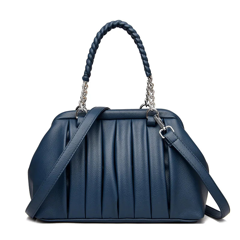 Élanne Pleat Handle Bag