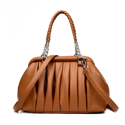 Élanne Pleat Handle Bag