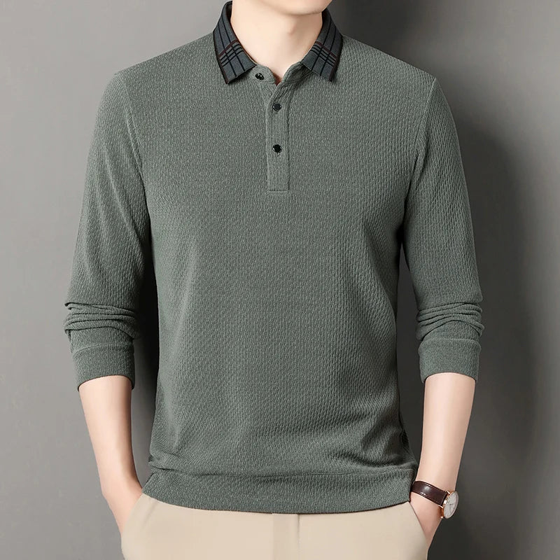 Striped Horizon Polo