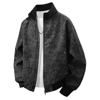 Redwood Suede Bomber