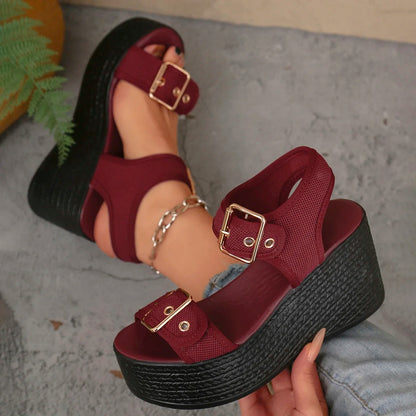 Ibiza Platform Wedge Sandal