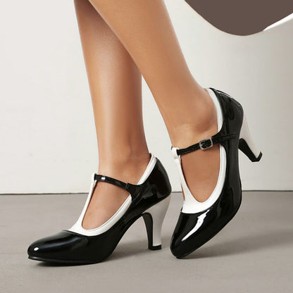 Véra T-Strap Heels