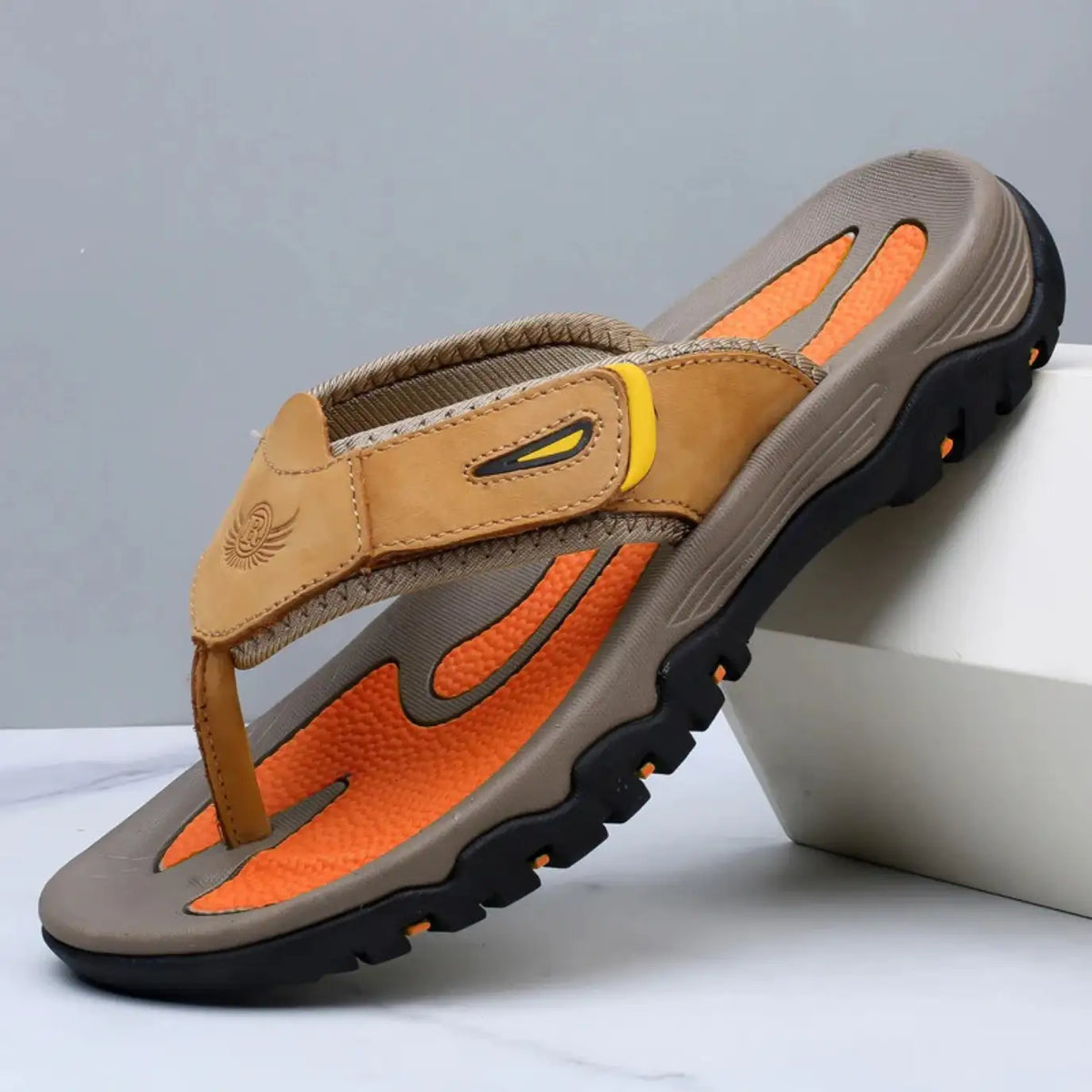 Zeekas Leather Outdoor Sandals Sand / 6