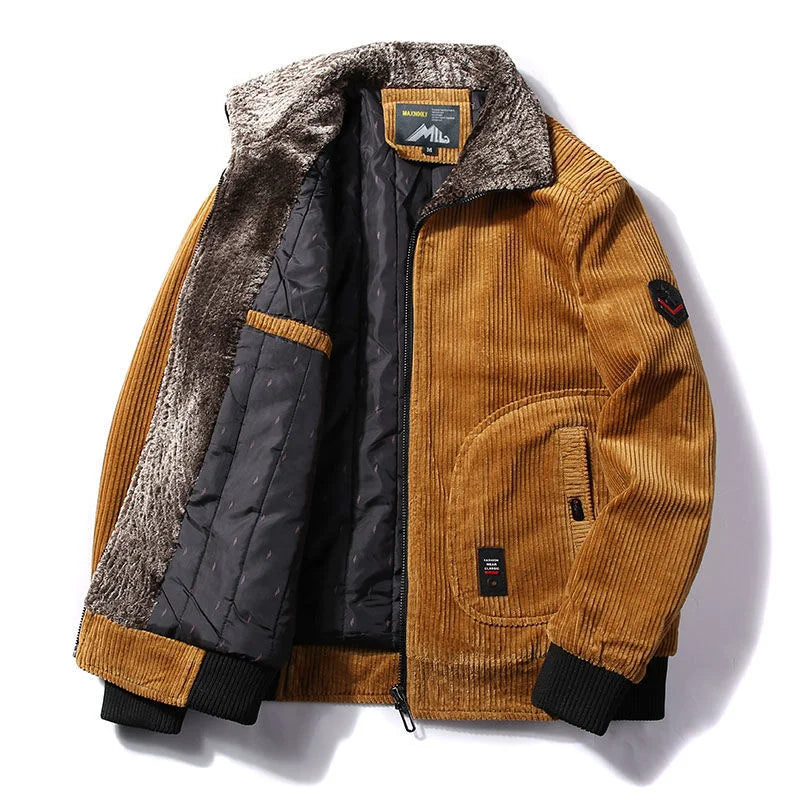Ashford | Mens Fall Winter Cotton Corduroy Jacket