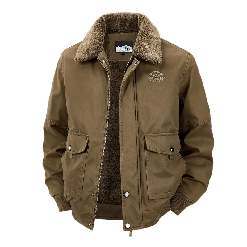 Beckett | Mens Winter Cotton Bomber Jacket