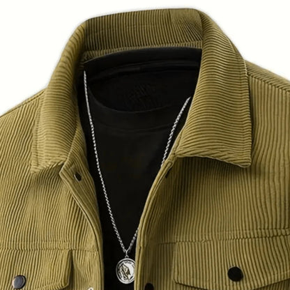 Bromley | Mens Fall Corduroy Button Jacket