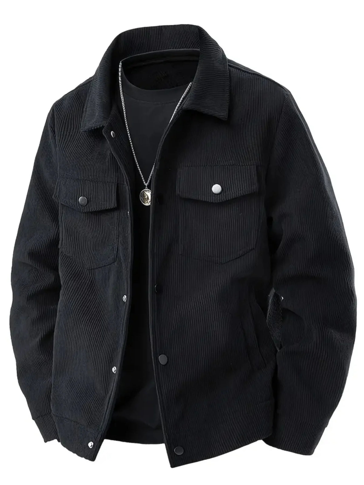 Bromley | Mens Fall Corduroy Button Jacket