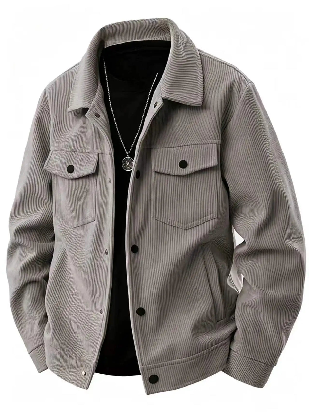Bromley | Mens Fall Corduroy Button Jacket