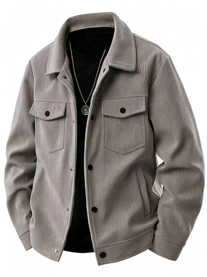 Bromley | Mens Fall Corduroy Button Jacket