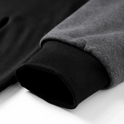 Calder | Mens Fall Two-Tone Zip Hoodie
