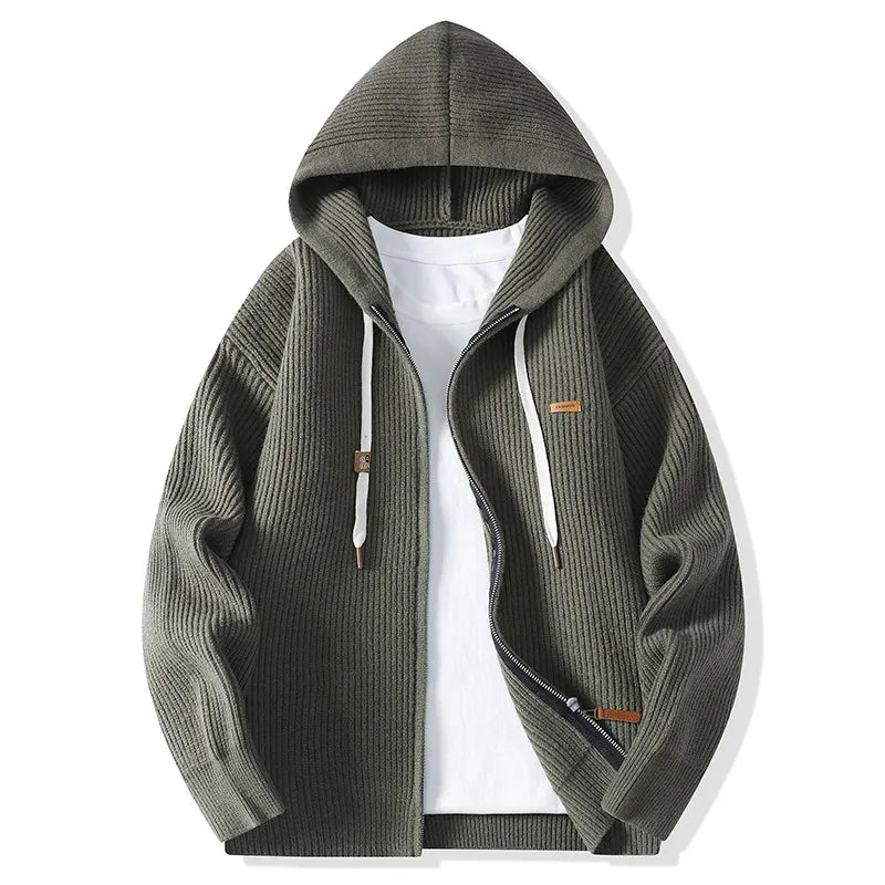 Crestwood | Mens Autumn Zip Knit Cardigan