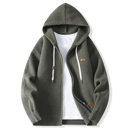 Crestwood | Mens Autumn Zip Knit Cardigan