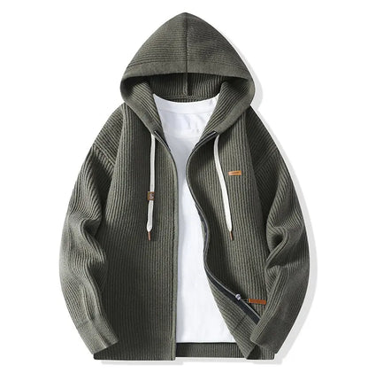 Crestwood | Mens Autumn Zip Knit Cardigan