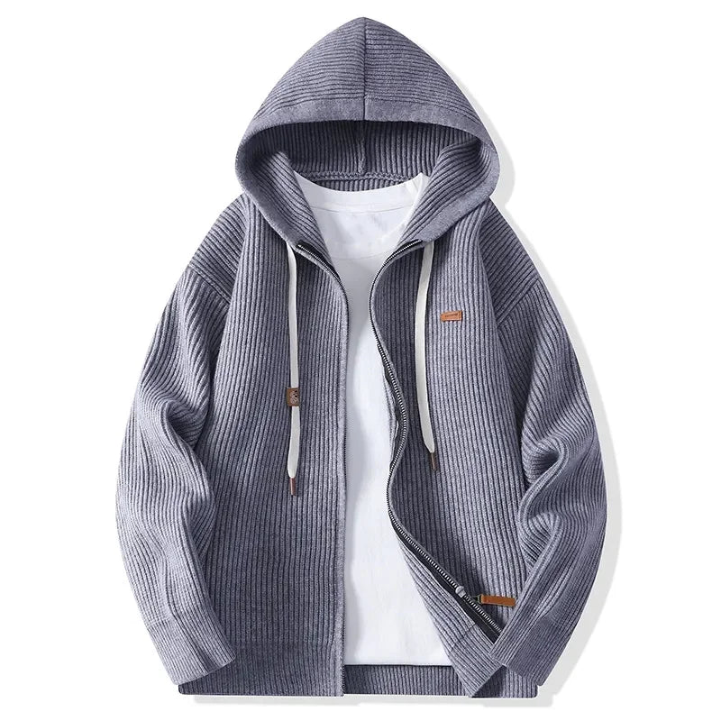 Crestwood | Mens Autumn Zip Knit Cardigan
