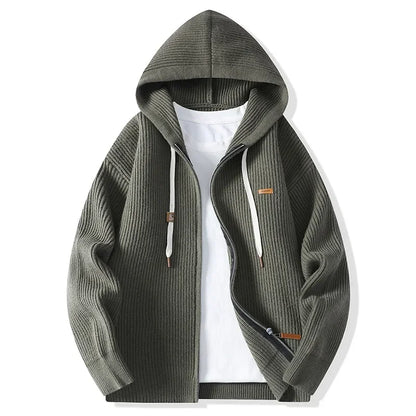 Crestwood | Mens Autumn Zip Knit Cardigan