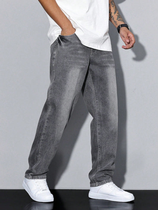 Stonewash | Mens Relaxed-Fit Jeans