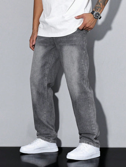 Stonewash | Mens Relaxed-Fit Jeans