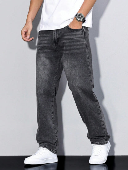 Stonewash | Mens Relaxed-Fit Jeans