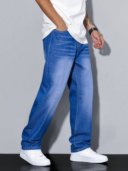 Stonewash | Mens Relaxed-Fit Jeans