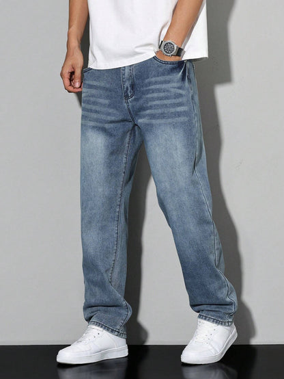 Stonewash | Mens Relaxed-Fit Jeans