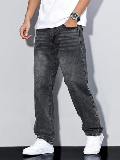 Stonewash | Mens Relaxed-Fit Jeans