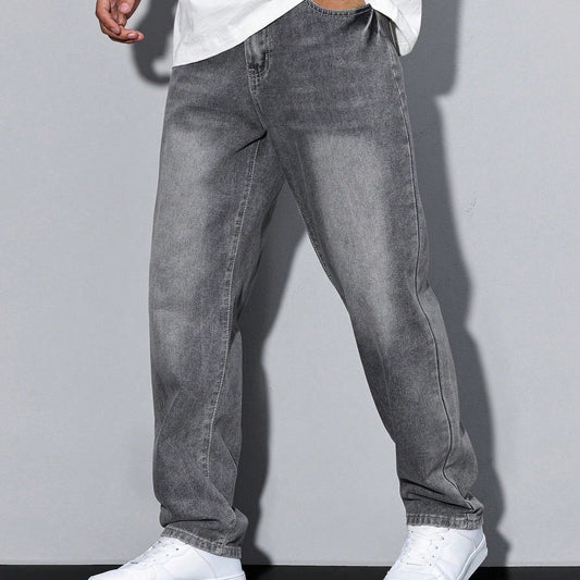 Stonewash | Mens Relaxed-Fit Jeans