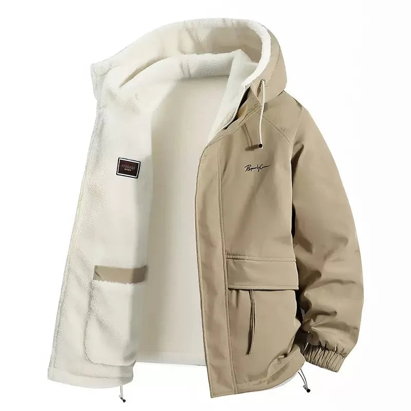 Dalton | Mens 2-in-1 Reversible Hooded Winter Jacket