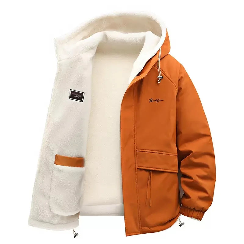 Dalton | Mens 2-in-1 Reversible Hooded Winter Jacket