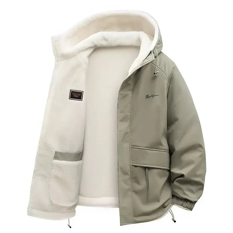 Dalton | Mens 2-in-1 Reversible Hooded Winter Jacket