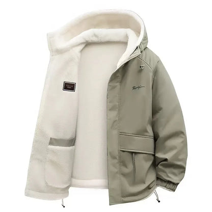 Dalton | Mens 2-in-1 Reversible Hooded Winter Jacket
