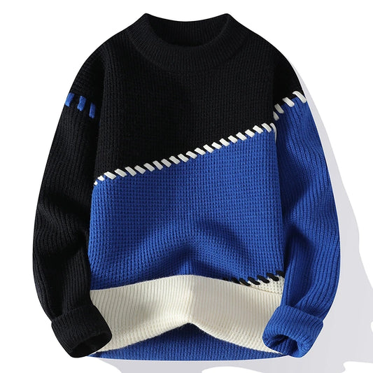 Ellington | Mens Striped Knit Sweater