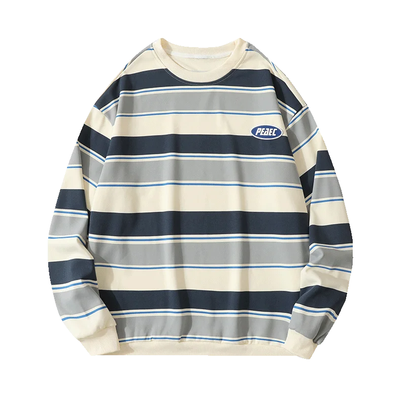Riviera Pedes' 80s Stripe Crewneck