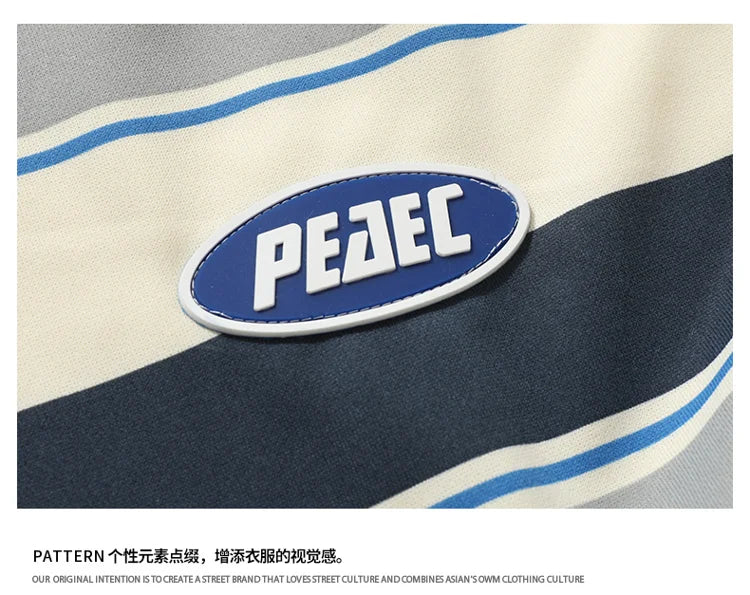 Riviera Pedes' 80s Stripe Crewneck