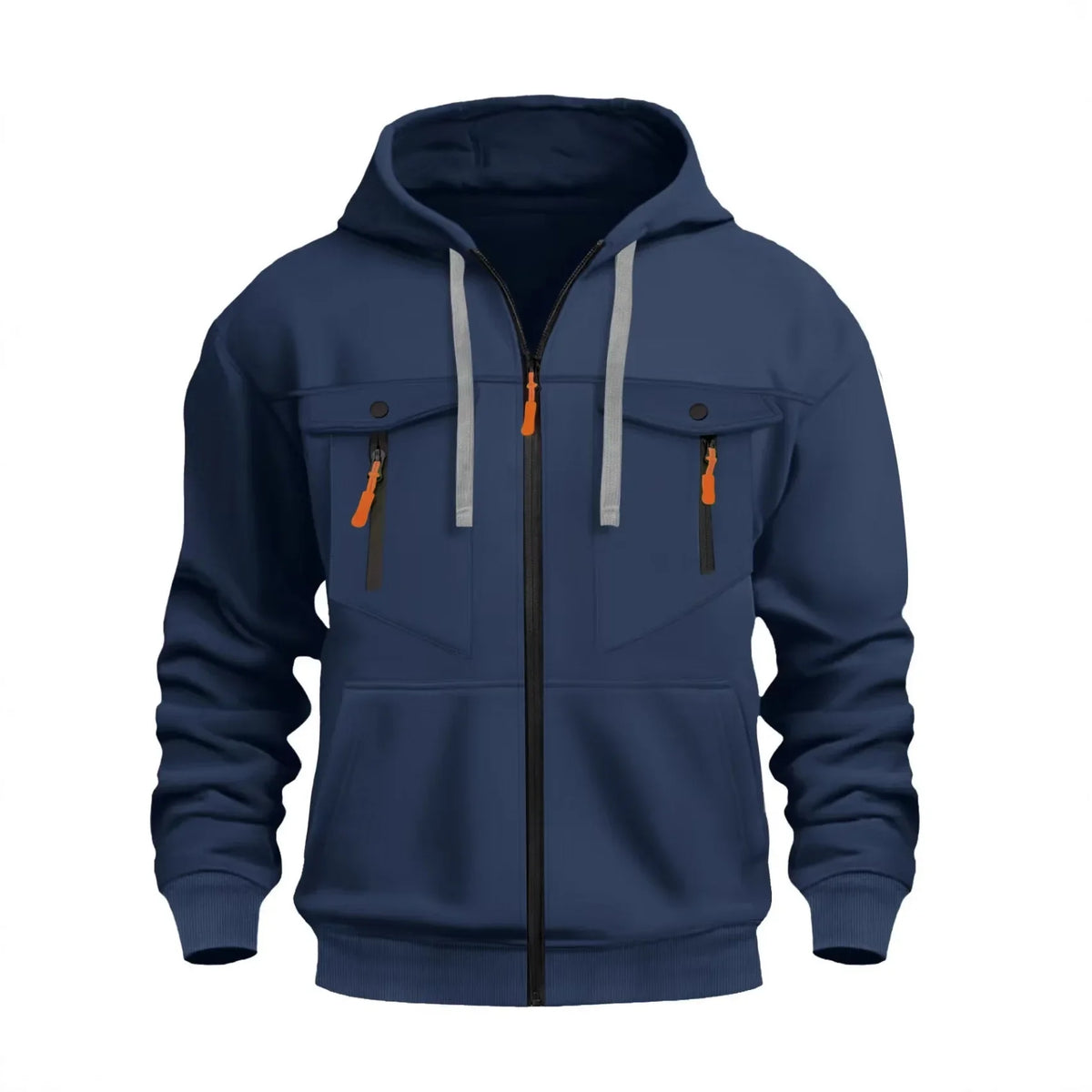 Marlow | Mens Fall Winter Fleece Zip Hoodie